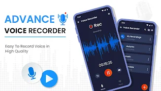 Advance Voice Recorder應用截圖第1張