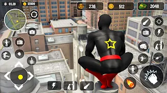 Miami Spider Rope:Superhero 3D Ekran Görüntüsü 2