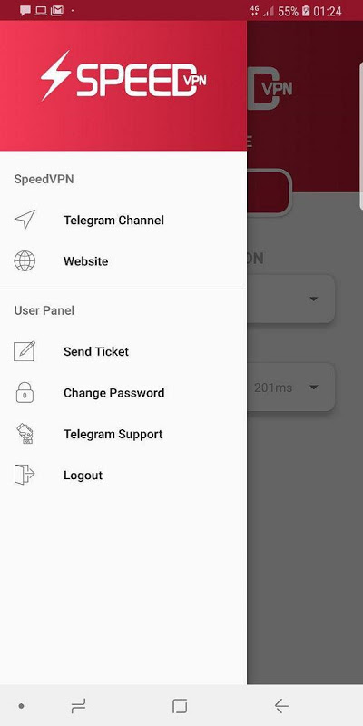 SpeedVPN Iran Скриншот 1