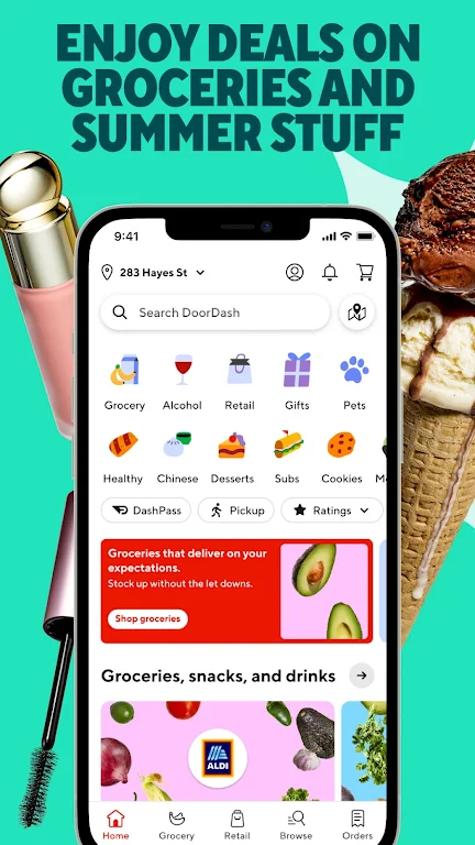 DoorDash（ドアダッシュ） - フードデリバリー、出前 スクリーンショット 2