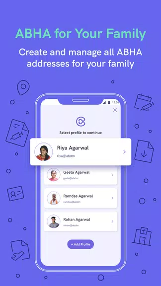 Schermata Eka Care: Records, Trackers 3
