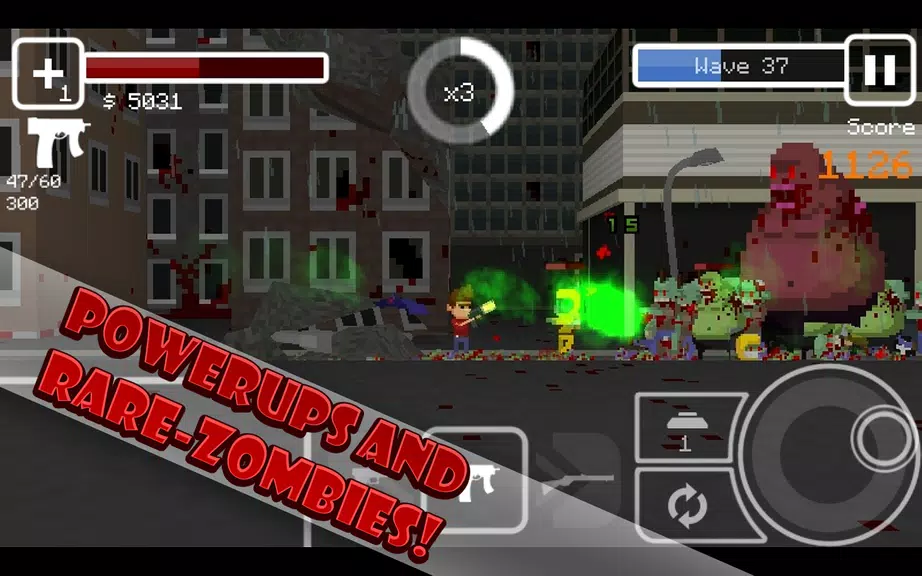 Undead Pixels: Zombie Invasion Captura de pantalla 3