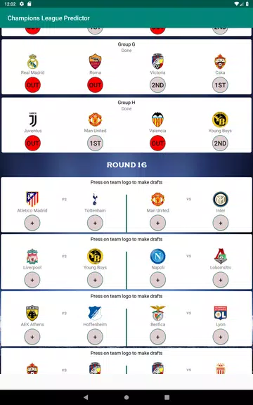 Champions Football Predictor应用截图第4张