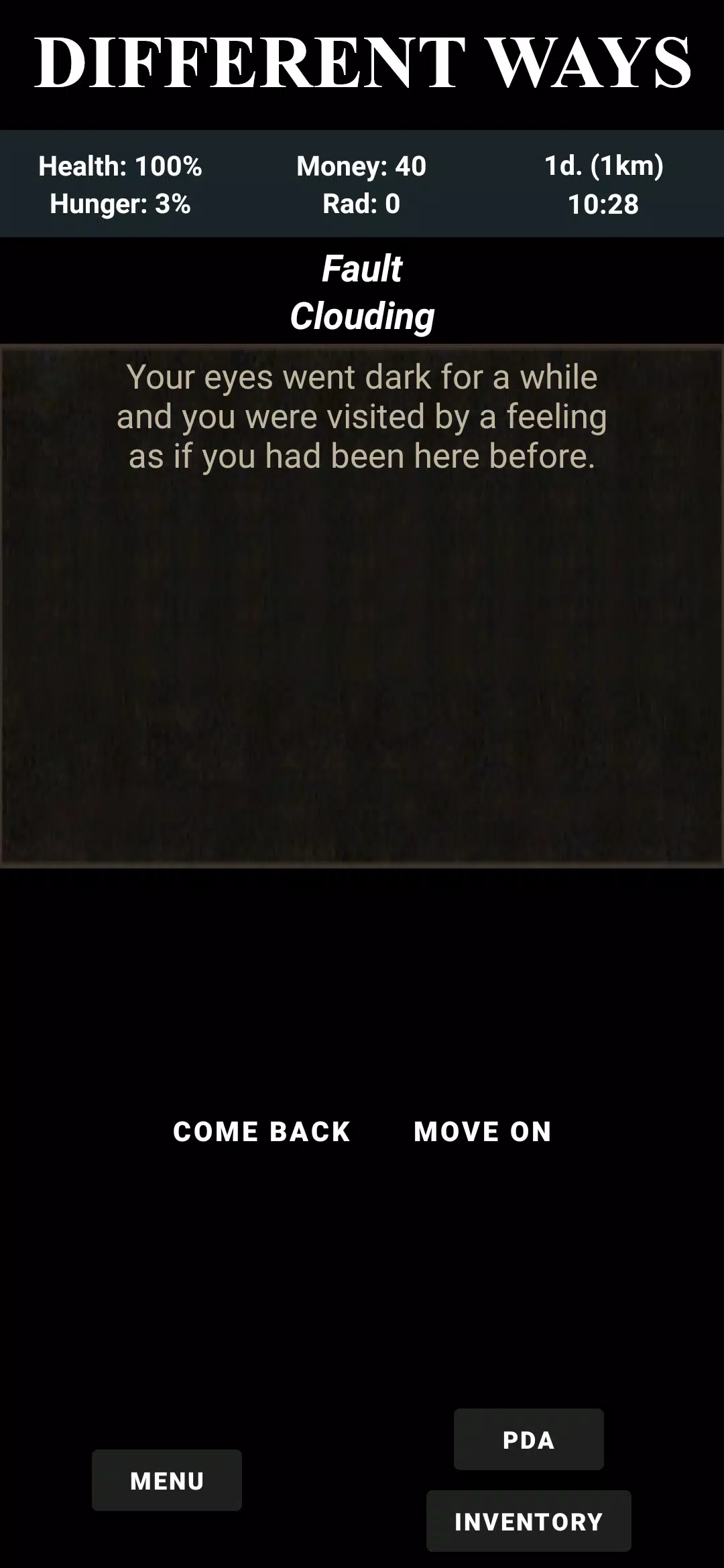 Fault Zone: Text Quest RPG Survival 스크린샷 3