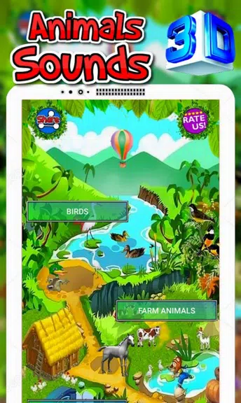 Animals Sounds For Kids Zrzut ekranu 1