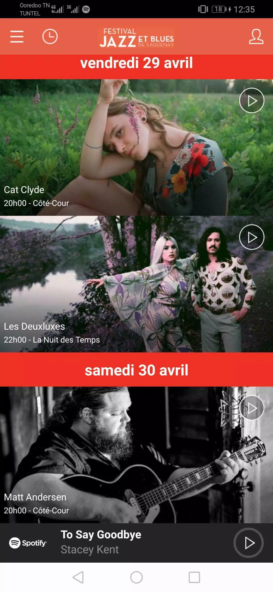Festival Jazz & Blues Saguenay Tangkapan skrin 2