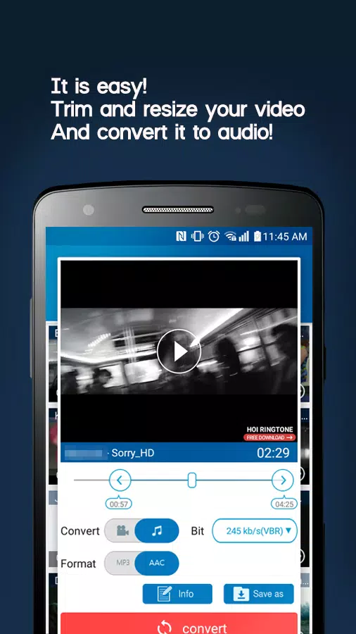 Video MP3 Converter Ảnh chụp màn hình 2