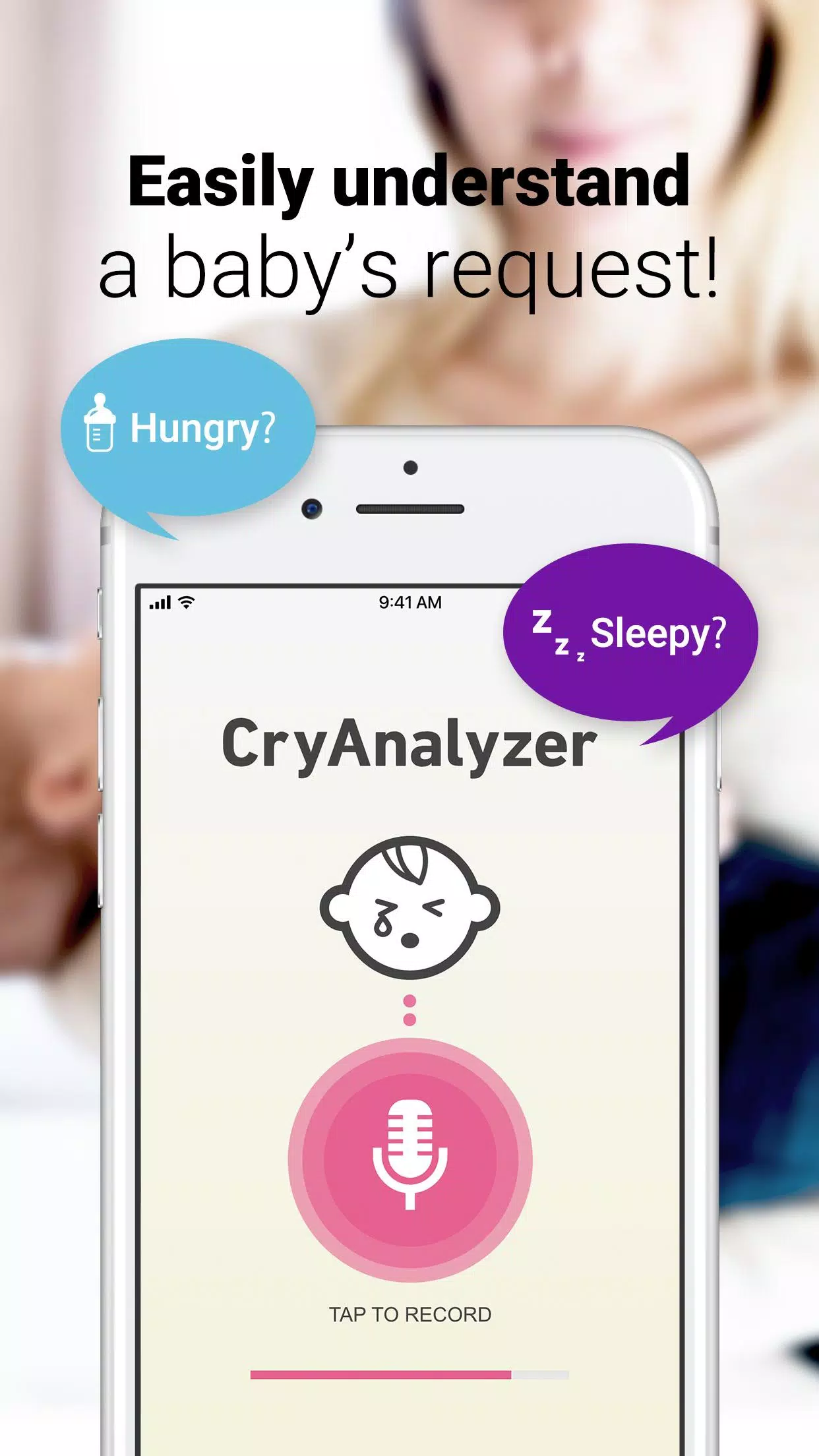 CryAnalyzer - baby translator स्क्रीनशॉट 2