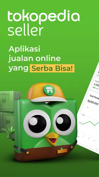 Tokopedia Seller Captura de pantalla 1