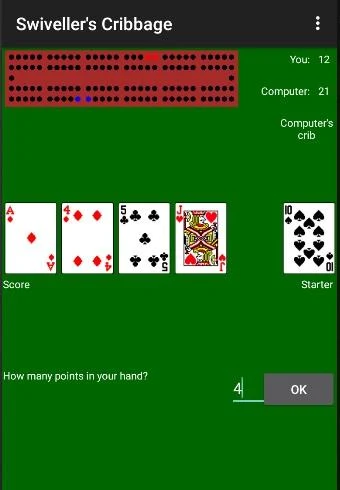 Swiveller's Cribbage Screenshot 3