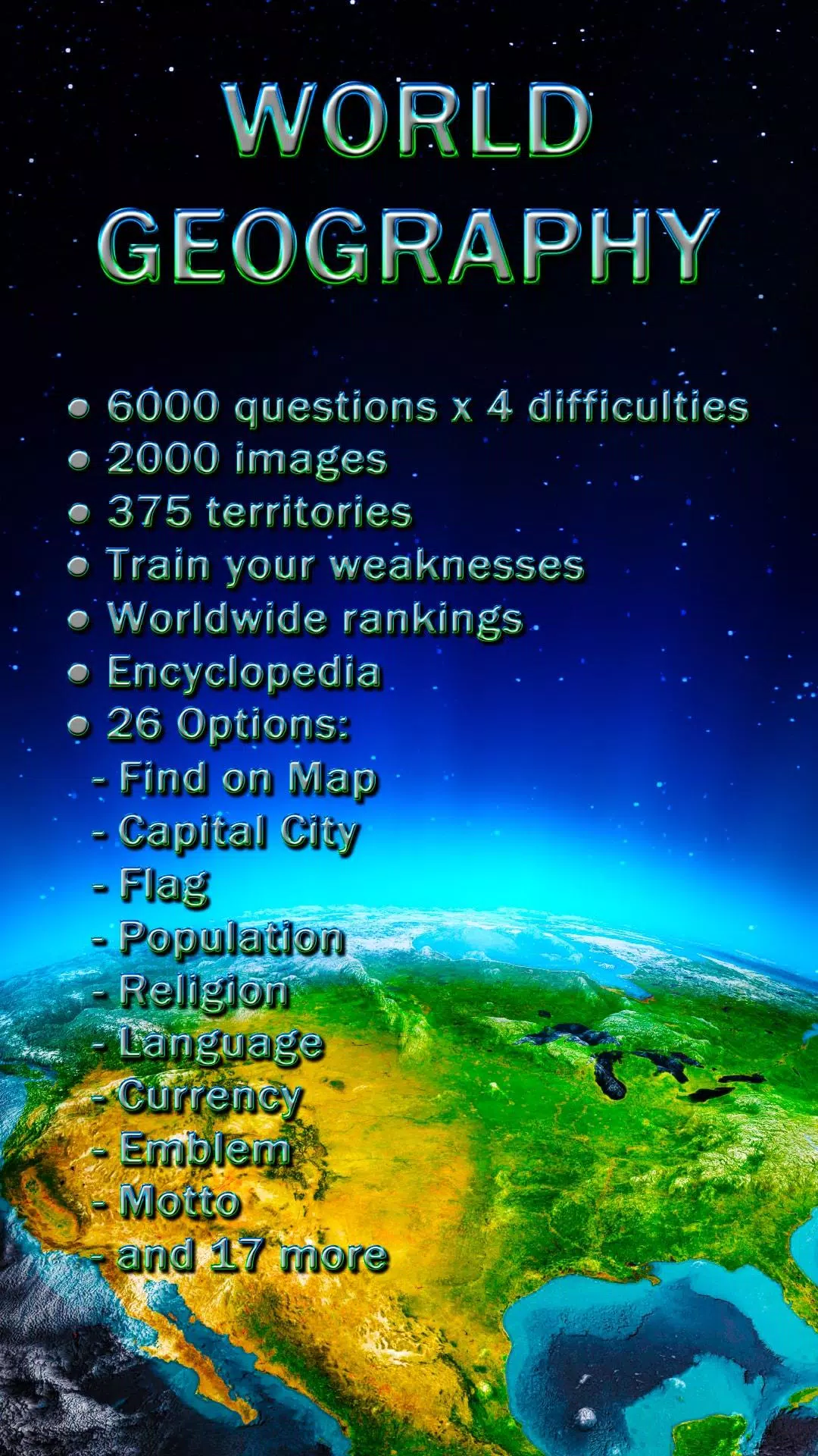 World Geography ภาพหน้าจอ 1