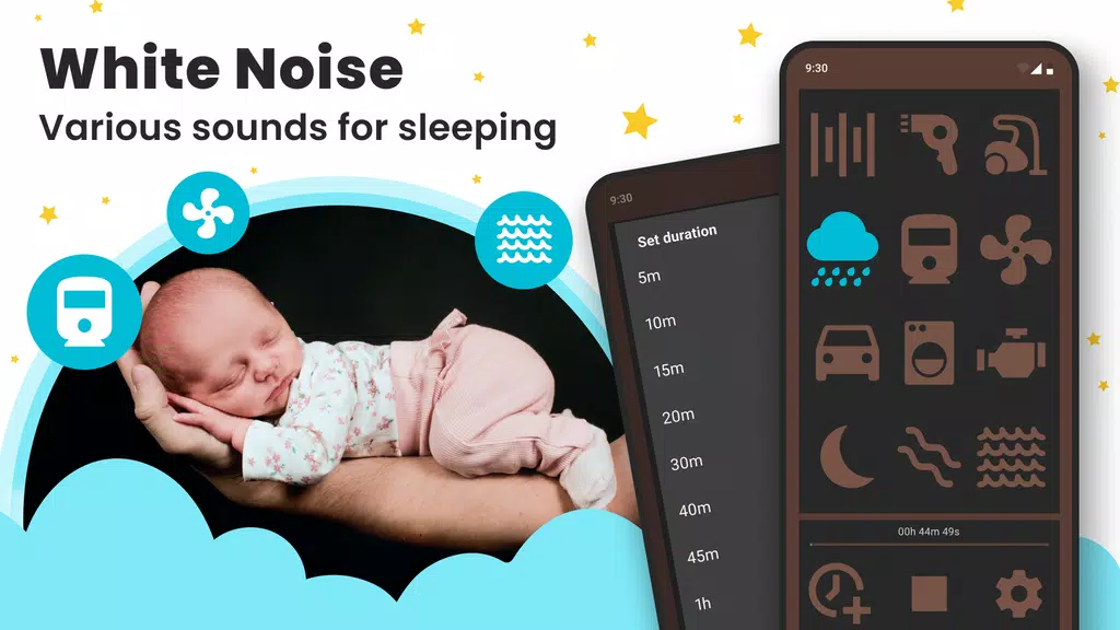 White Noise: Baby Sleep Sounds Capture d'écran 1