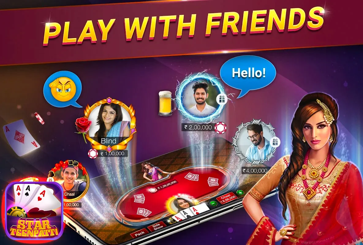 Teen Patti Star - Online Ảnh chụp màn hình 2