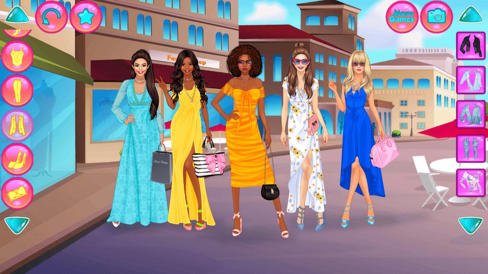 Schermata Girl Squad: BFF Dress Up Games 3