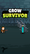 Grow Survivor : Idle Clicker স্ক্রিনশট 1