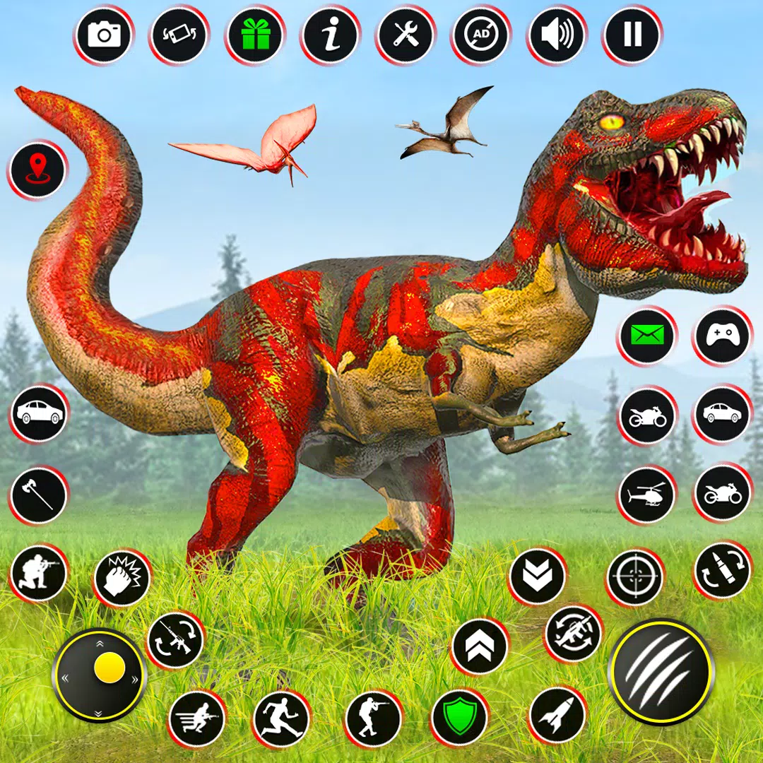 Wild Dino Hunting - Gun Games Ảnh chụp màn hình 1