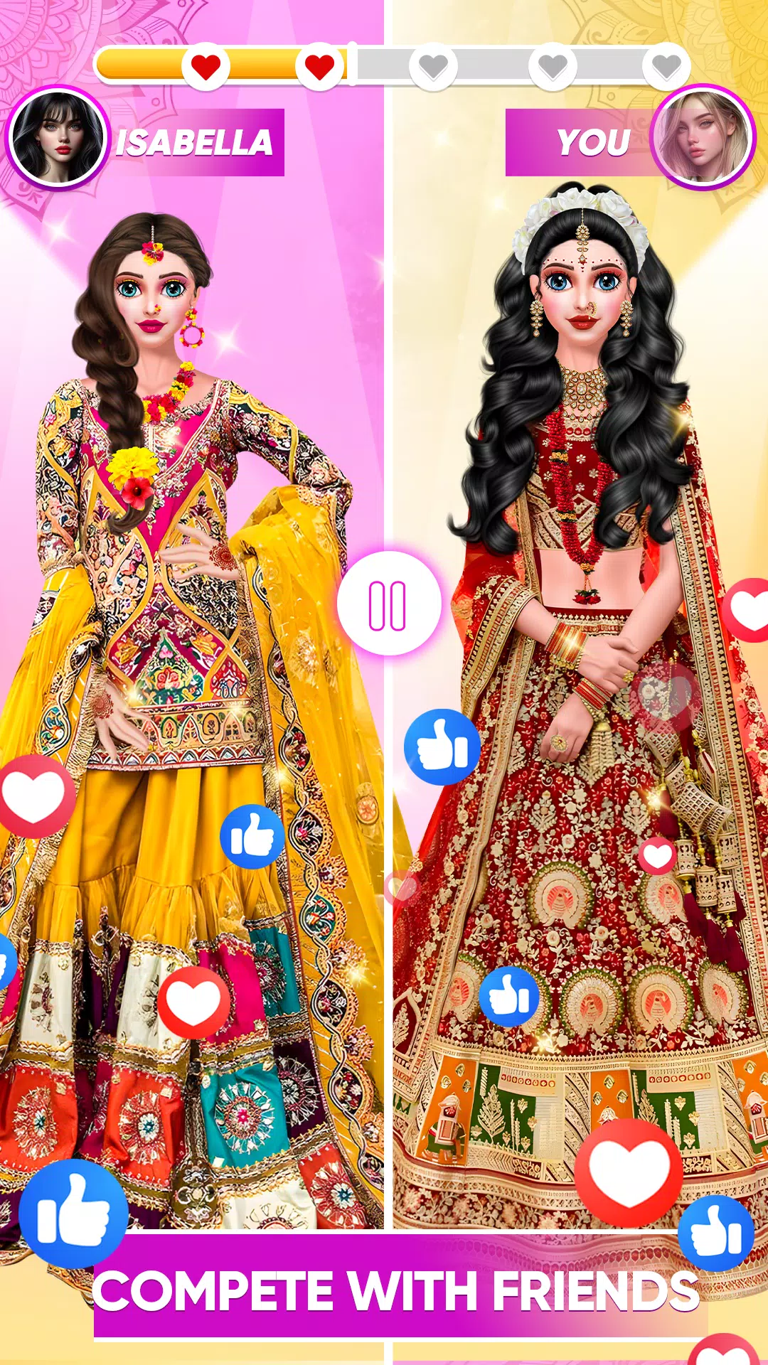 Indian Bridal Wedding Games 스크린샷 1