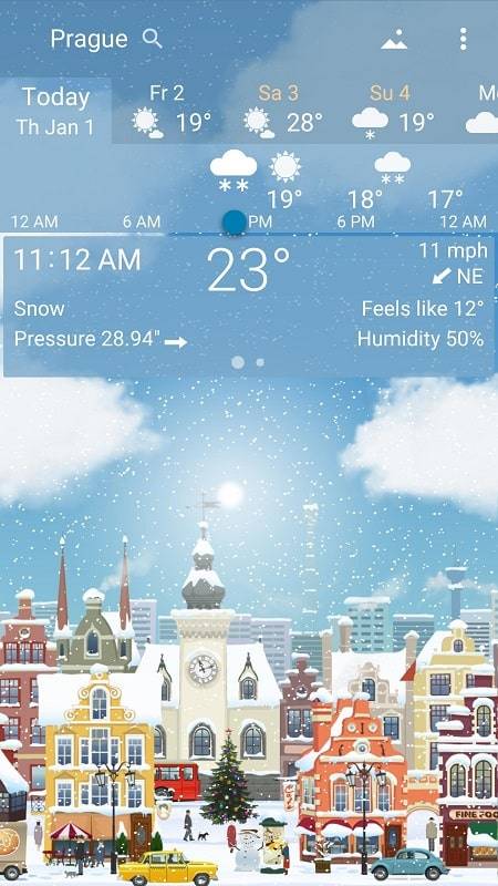 YoWindow Weather Unlimited Tangkapan skrin 2