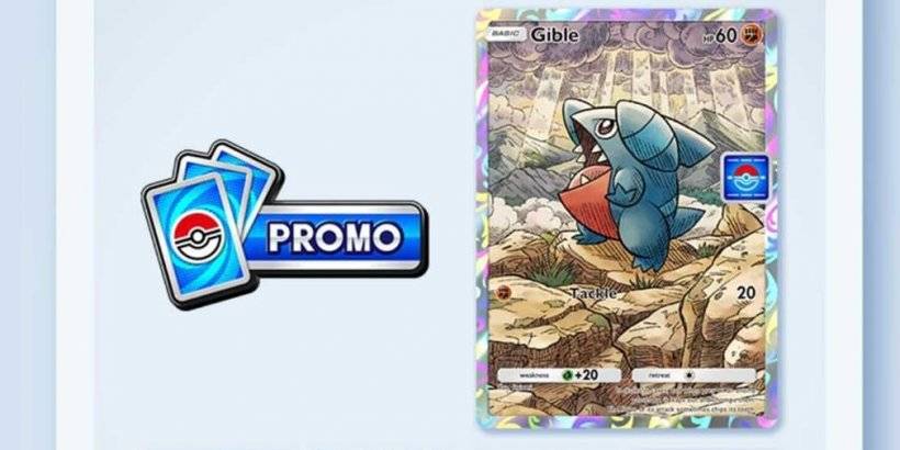 Gible可在新的神奇宝贝TCG袖珍降落活动中使用