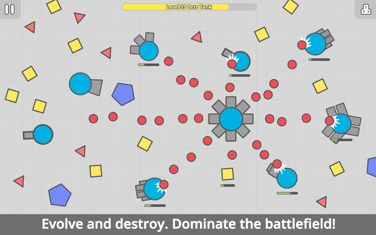 diep.io Capture d'écran 1