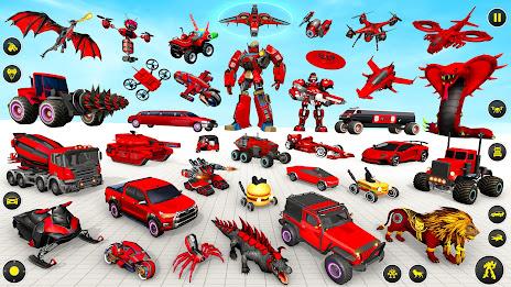 Drone Robot Car Game 3D Captura de pantalla 2