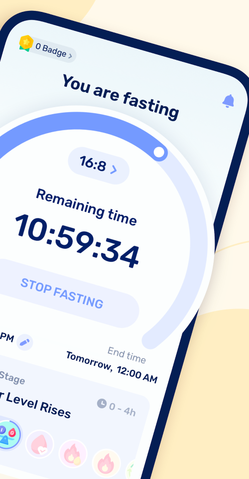 Intermittent Fasting GoFasting Mod Capture d'écran 2