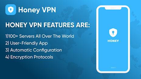 Honey VPN - Fast & Secure Captura de tela 4