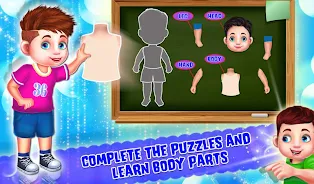 Kids Learning Human Bodyparts Captura de tela 3