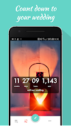 Wedding Countdown Widget ဖန်သားပြင်ဓာတ်ပုံ 1