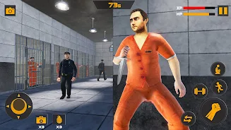 Grand Jail Prison Escape Games Ekran Görüntüsü 1