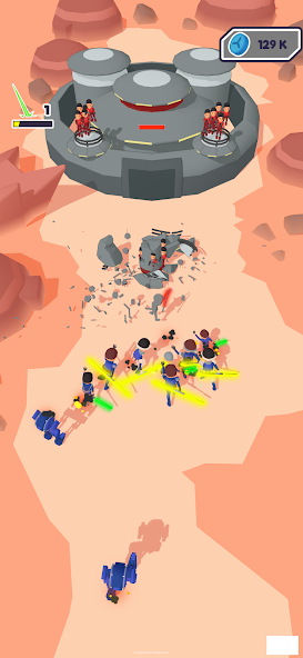 Space Army: Universe Clash Mod 스크린샷 4
