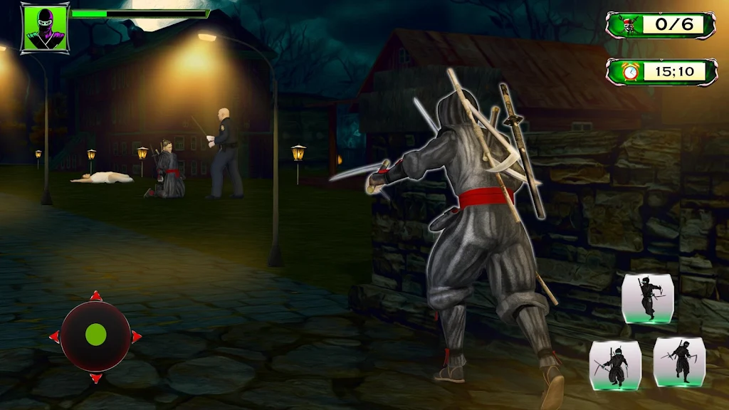 Ninja Hero Assassin Samurai Pirate Fight Shadow Скриншот 3