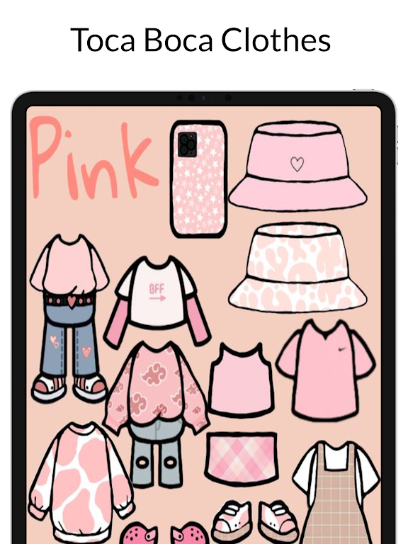 Toca Boca Clothes Ideas ภาพหน้าจอ 4