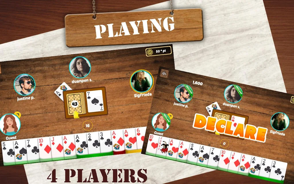 Indian Rummy: Play Original Circle Free Card Game应用截图第3张