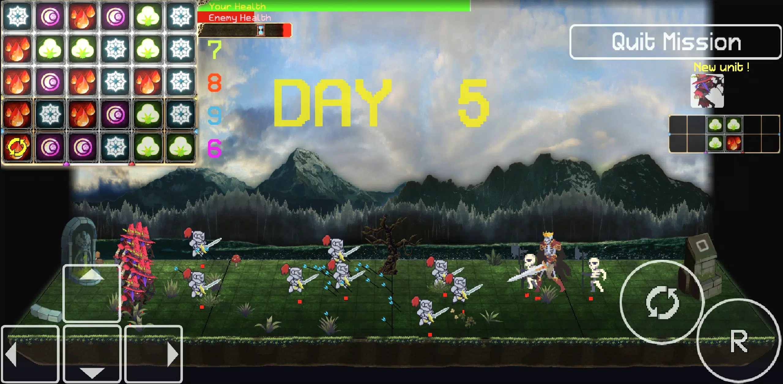 Heroes - Match Puzzle Monsters Schermafbeelding 1