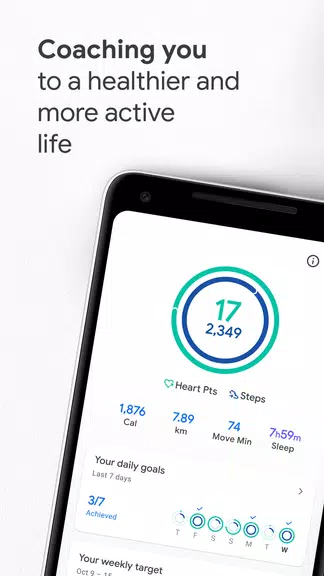 Schermata Google Fit: Activity Tracking 1