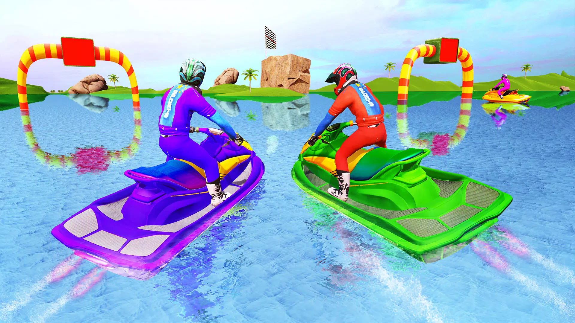 Jet Ski Games Boat Racing Game 스크린샷 3