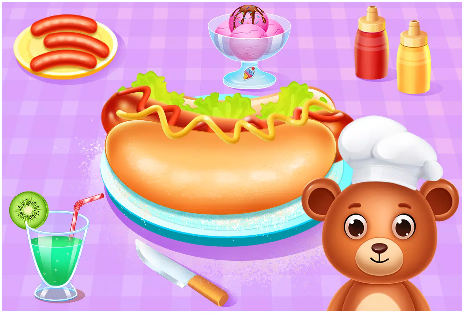 Animal Cafe Cooking Game ภาพหน้าจอ 2