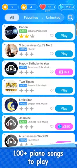 Magic Piano Music Tiles 2 ภาพหน้าจอ 3