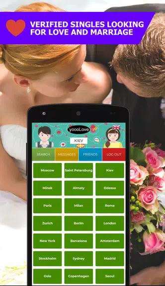 YoooLove Dating with auto-translation - Free chat Screenshot 3