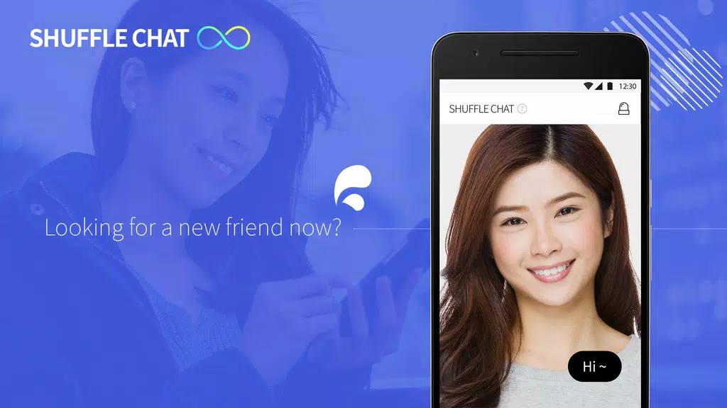 Shuffle Chat - Chat with global friends スクリーンショット 1