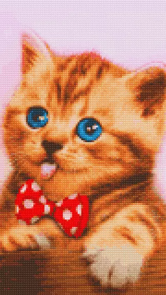 Cross stitch pixel art game スクリーンショット 1