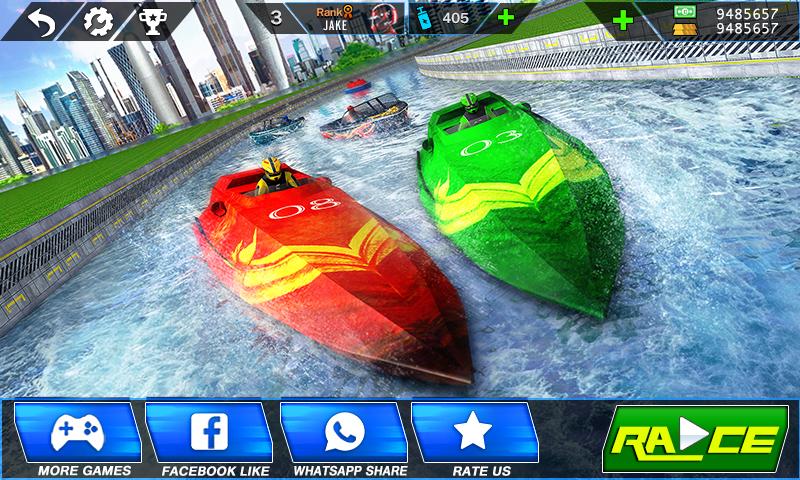 Speed Boat Crash Racing Ekran Görüntüsü 2