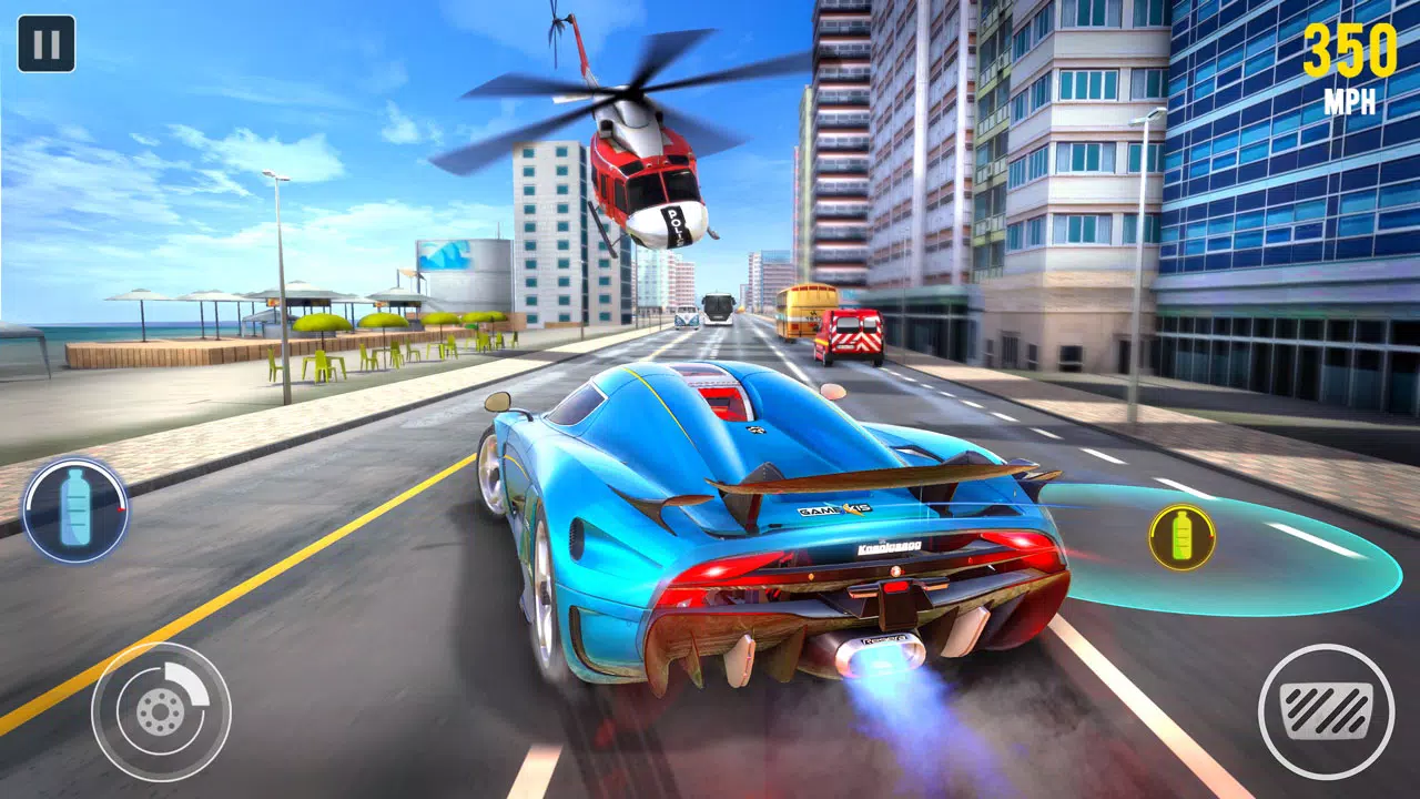 Crazy Car Racing Ảnh chụp màn hình 3