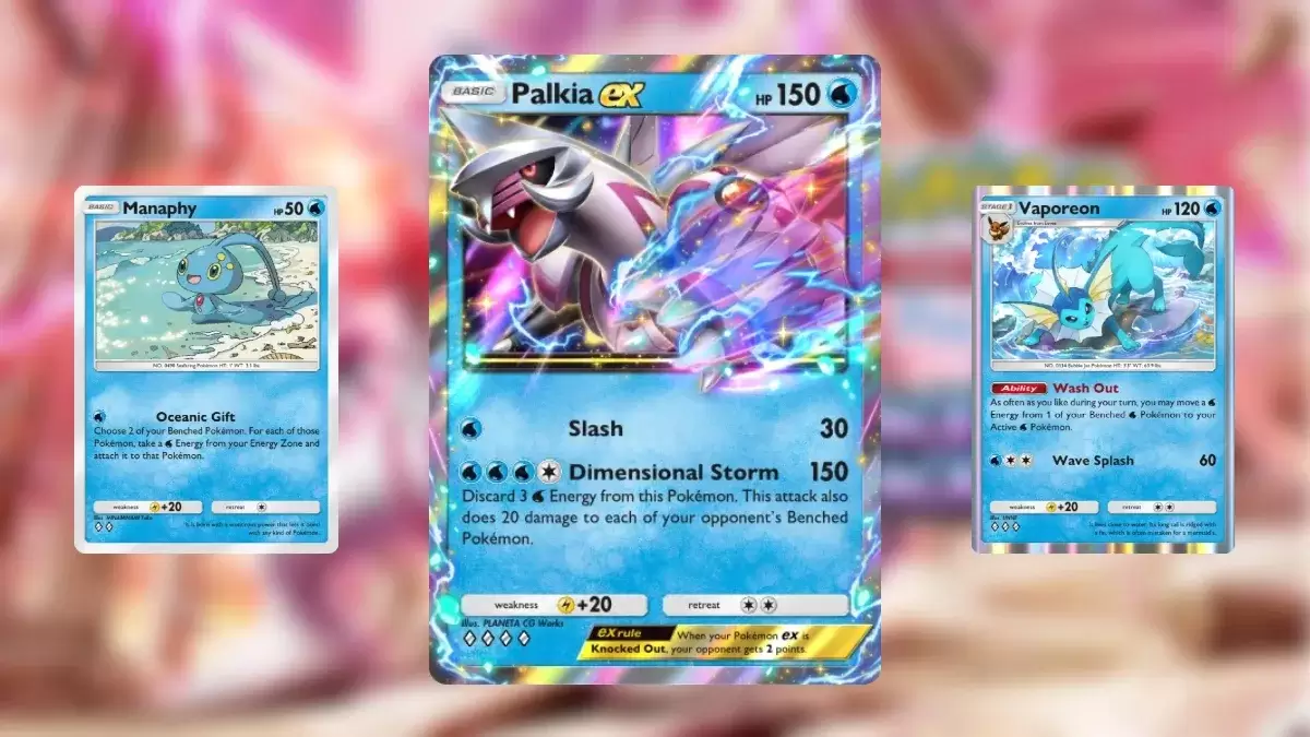 Palkia ex Deck triomphes en Pokémon TCG