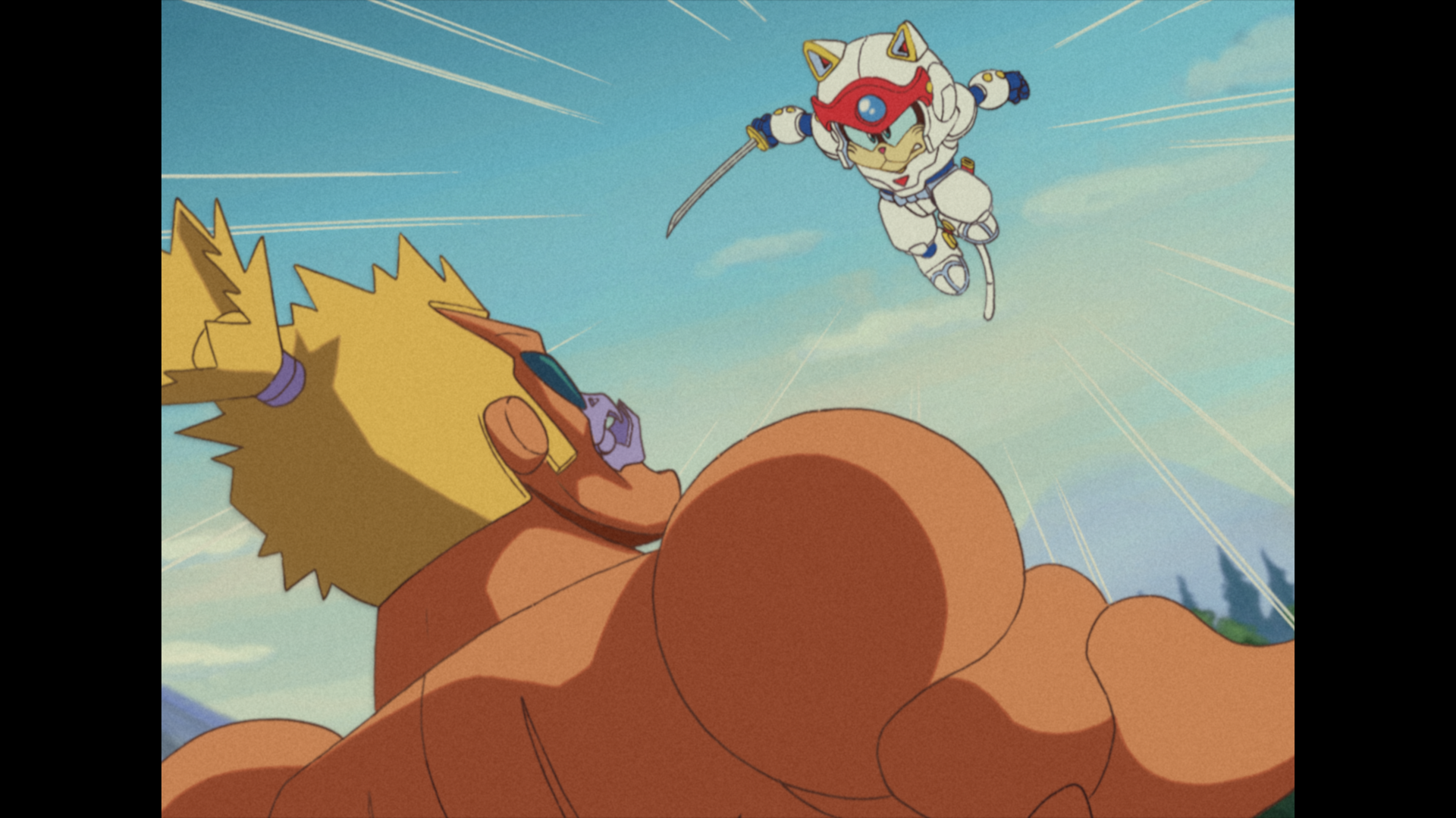 Samurai Pizza Cats character artwork