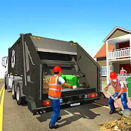 Real Garbage Truck Simulator Capture d'écran 2