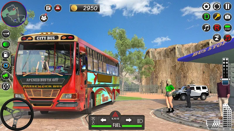 Bus Simulator: Real Bus Game ဖန်သားပြင်ဓာတ်ပုံ 4