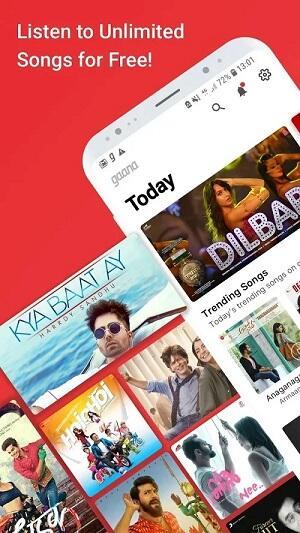 Gaana: MP3 Songs, Music App应用截图第4张