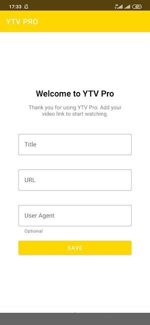 YTV Player Pro Tangkapan skrin 2